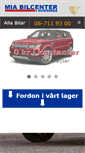 Mobile Screenshot of miabilcenter.se